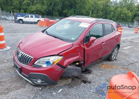 2014 Buick Encore Leather from USA, damaged, VIN KL4CJGSB3EB727933